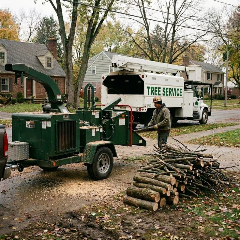 Arborist job site wood chipper Copy 768x768