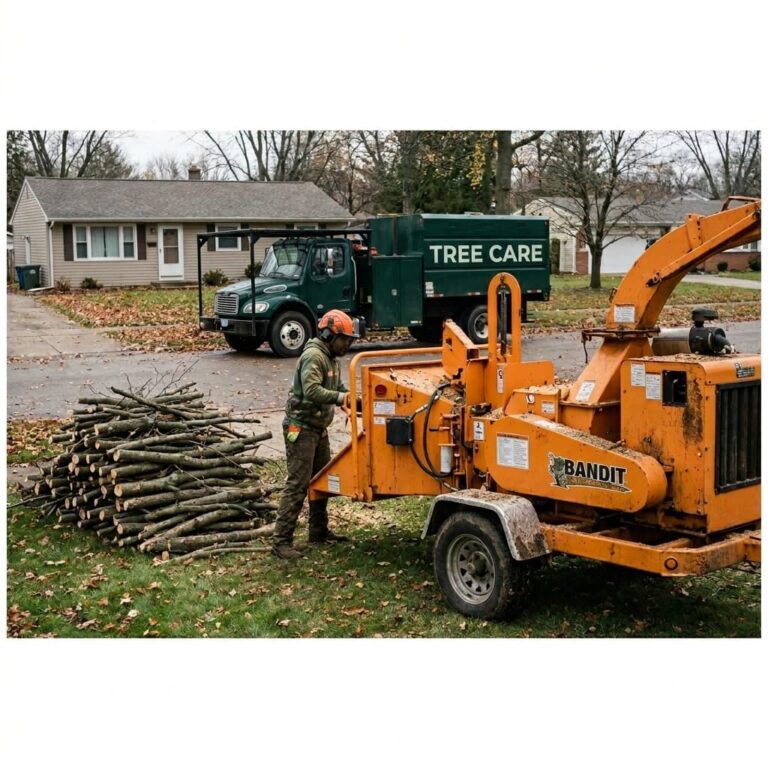 Arborist job site wood chipper 2 Copy 768x768